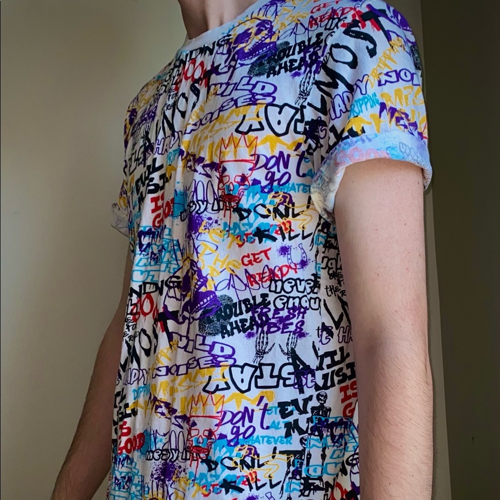 Graffiti White T-shirt
